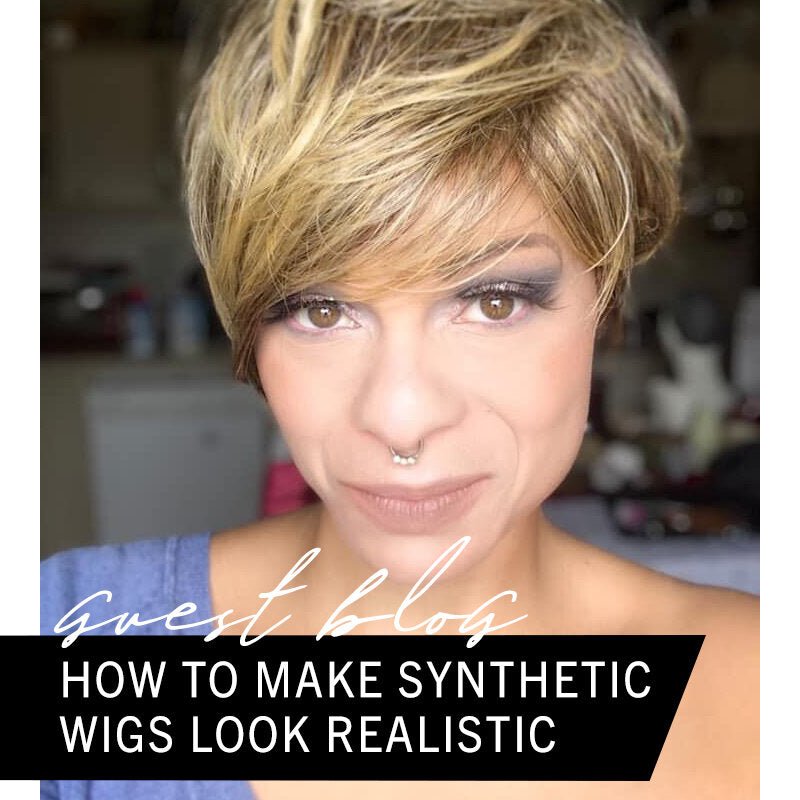 How To Make Synthetic Wigs Look Realistic | Guest Blog - Kim Kimble Hair