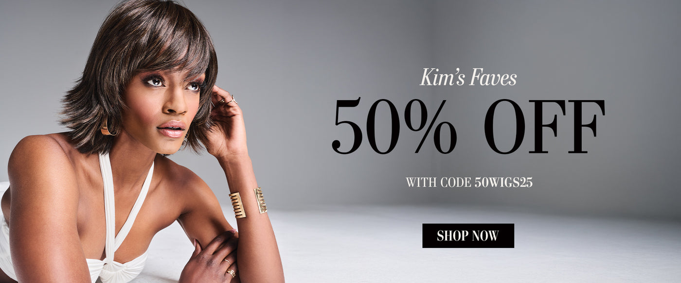 50% OFF Kim's Faves with code 50WIGS25